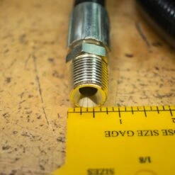 3/8 Or 1/2 Inch NG / LP Hose With Quick Disconnect Fittings Kit - CSA Approved -BBQ Equipment 1 2HoseMeasurement 1 9589891f 7c33 40d5 8869 a0af11d4d360