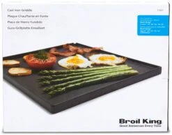 Broil King Exact Fit Griddle - Signet Series -BBQ Equipment 11221BroilKingCastIronGriddle Signet Package