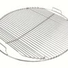 Grill Care 17436 22.5" Round Hinged Stainless Steel Cooking Grate -BBQ Equipment 17436 item 0122inkettlestainlesssteelhingedcookinggrate
