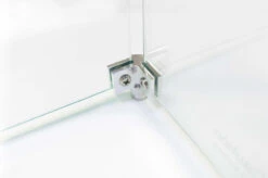 1867 - 13.25" X 36" Rectangle Glass Wind Guard -BBQ Equipment 1867FireTableRectangleWindGuardHardware