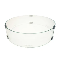 1867 - 23.5" Diameter Round Glass Wind Guard