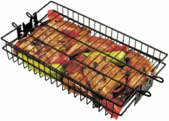 Grill Pro Non-Stick Flat Spit Basket