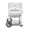 Crown Verity Mobile Grill Dome Pkg - 30", 36", 48", 60", 72" -BBQ Equipment 30 Crown Verity Mobile Cart CV MCB 30RDP