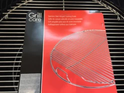Grill Care 17436 22.5" Round Hinged Stainless Steel Cooking Grate -BBQ Equipment 5f3acc88 5445 4601 9540 91be646a6503
