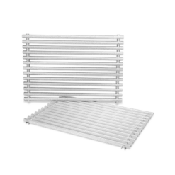 Weber 65619 Stainless Steel 12" Cooking Grates For Summit And Genesis (Set Of 2)
