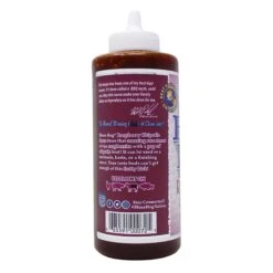 Blues Hog Raspberry Chipotle Barbecue Sauce Squeeze Bottles -BBQ Equipment 70510Raspberry Left