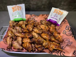 Big Boy Rose Gold Smoking Paper - 24" X 150' -BBQ Equipment BigBoySmokingpaperandWingdust2