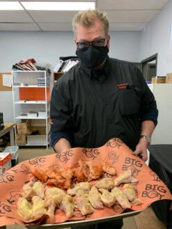 Big Boy Rose Gold Smoking Paper - 24" X 150' -BBQ Equipment BigBoySmokingpaperandWingdust3