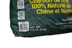 Big Green Egg 100% Natural Lump Charcoal - Oak & Hickory -BBQ Equipment BigGreenEggCharcoalat 17 lbs bag net weight