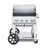Crown Verity Mobile Grill Wind Guard Pkg - 30", 36", 48", 60", 72" -BBQ Equipment CV MCB 30WGP 323fef72 ec3f 483a a483 786509d59a50
