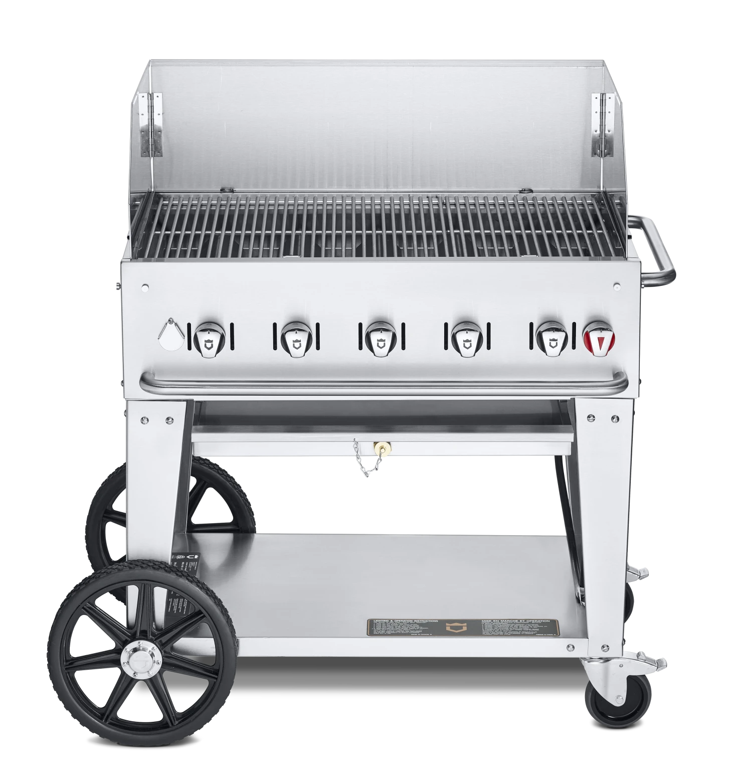 Crown Verity Mobile Grill Wind Guard Pkg - 30", 36", 48", 60", 72" 4 Crown Verity Mobile Grill Wind Guard Pkg - 30", 36", 48", 60", 72" - Image 2