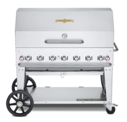 Crown Verity Mobile Grill Dome Pkg - 30", 36", 48", 60", 72" -BBQ Equipment Crown Verity Mobile Cart CV MCB 48RDP 5ad74971 ac99 47de ae3b feff6e6c0dc9