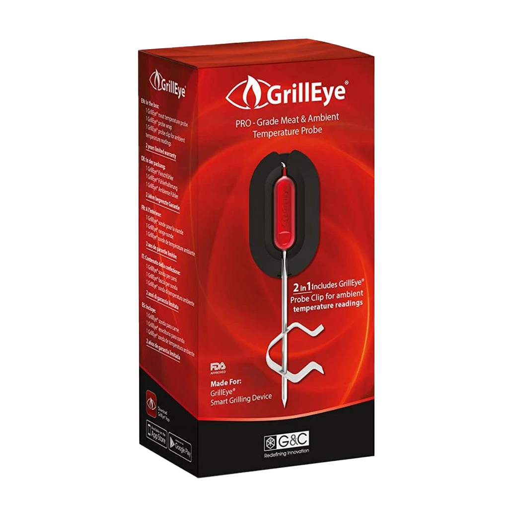 GrillEye PRO-Grade Meat & Ambient Temperature Probe 4 GrillEye PRO-Grade Meat & Ambient Temperature Probe - Image 2
