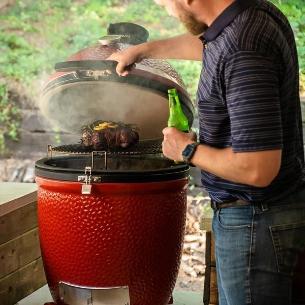 Kamado Joe - Classic Joe III Standalone With Hyperbolic Insert, Heat Deflector 6 Kamado Joe - Classic Joe III Standalone With Hyperbolic Insert, Heat Deflector - Image 4