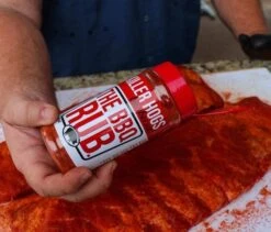 Killer Hogs The BBQ Rub -BBQ Equipment Killer Hogs the bbq rub on ribs