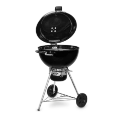 Weber Master-Touch 22" Premium Kettle -BBQ Equipment LidOpen
