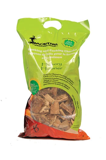 Montana Smoking Wood Chunks - Hickory 3 Montana Smoking Wood Chunks - Hickory
