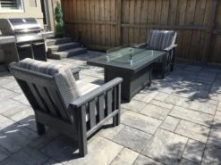 Napoleon PATIOFLAME 36" X 14.5" Rectangular Glass Wind Guard 22 Napoleon PATIOFLAME 36" X 14.5" Rectangular Glass Wind Guard -BBQ Equipment NapoleonSt.TropezRectangular 4