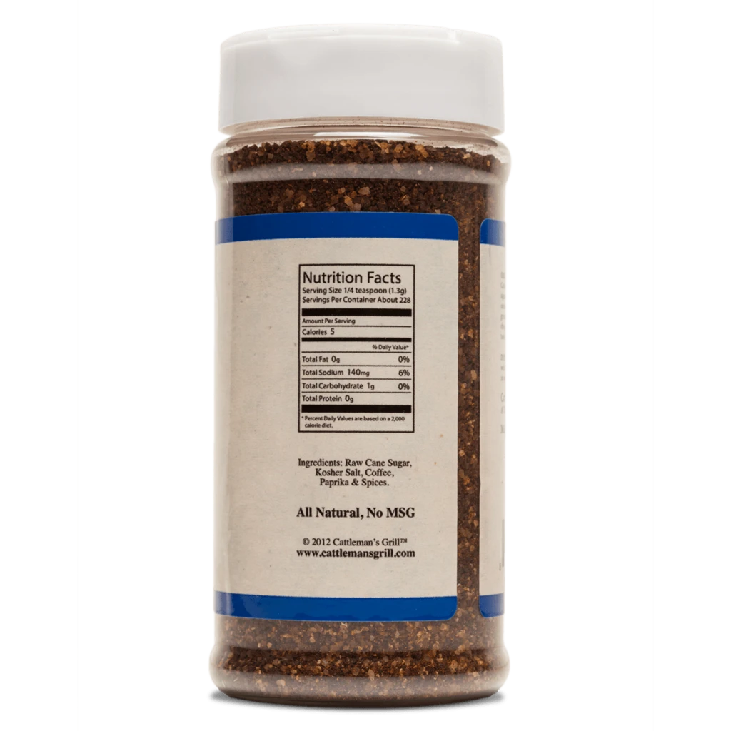 Cattleman's Grill Original Cowboy Coffee Steak Rub 4 Cattleman's Grill Original Cowboy Coffee Steak Rub - Image 2