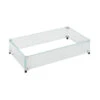 Outdoor Great Room 15.5" X 28.5" Rectangular Glass Wind Guard -BBQ Equipment Outdoor great room fire tables glass guard 1224 white 700x700 1
