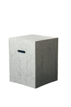 1867 Propane Tank Cover And Side Table With Included Vinyl Cover