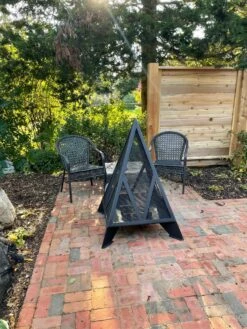 Iron Embers 4' Pyramid Fire Pit -BBQ Equipment Pyramid 2