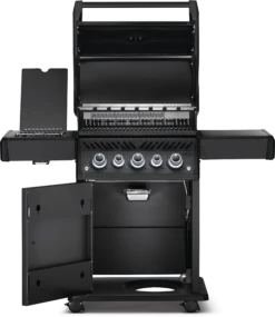 Napoleon Phantom Rogue SE 425 RSIB - Natural Gas -BBQ Equipment RSE425SIBMK 1PHM Prod Open Shelf Up WarmingRack Str