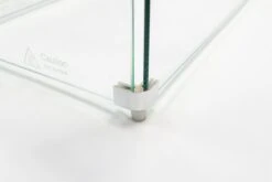 1867 - 13.25" X 36" Rectangle Glass Wind Guard -BBQ Equipment RistarWindGuardLegs