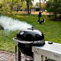 Weber Summit Kamado S6 Charcoal Grill Center -BBQ Equipment Summit Kamado S6 Lifestyle 3800v800