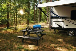 Napoleon TravelQ 240 Portable Grill (Propane) -BBQ Equipment TQ240 BL Web Gallery 05 Travel Q TQ240 Life Camping Set Opt1