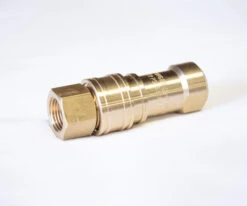 3/8" Natural Gas Quick Disconnect Coupler - CSA Approved -BBQ Equipment TQCCouplerandTQNNipple BarbeceusGalore