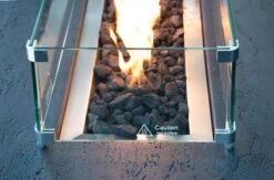 1867 - 13.25" X 36" Rectangle Glass Wind Guard -BBQ Equipment TheSonnyTrapezoidFiretable 1867 1 fdaf2b4c d236 400f 9631 189eabfec5f7