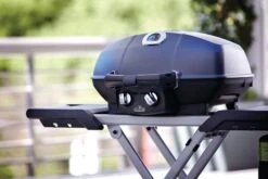 Napoleon TravelQ PRO285X-BK Portable Grill (Propane) -BBQ Equipment TravelQ PRO285X Life Ang LidClosed