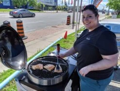 Napoleon Pro Cart Charcoal Kettle Grill (Used Once) -BBQ Equipment andreaalden