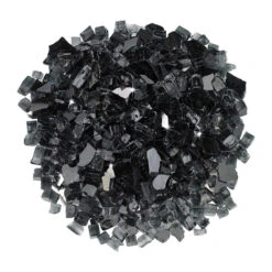 American Fireglass Replacement Firepit Glass -BBQ Equipment blackreflective800x800