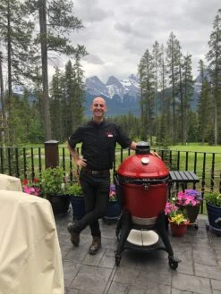 Kamado Joe - Classic Joe III With Cart -BBQ Equipment classicjoeredbarbecuesgalorejune2020