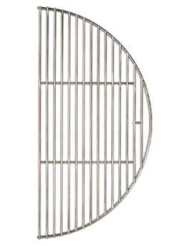 Kamado Joe Half Moon Stainless Steel Cooking Grate - Big Joe