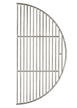 Kamado Joe Half Moon Stainless Steel Cooking Grate - Big Joe 3 Kamado Joe Half Moon Stainless Steel Cooking Grate - Big Joe