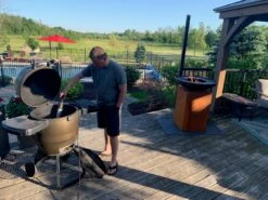 Tower Grill -BBQ Equipment fire fire