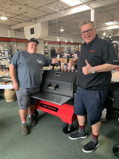 Yoder Smokers YS640S Competition Cart Pellet Grill And Red Cart 4 Yoder Smokers YS640S Competition Cart Pellet Grill And Red Cart - Image 2