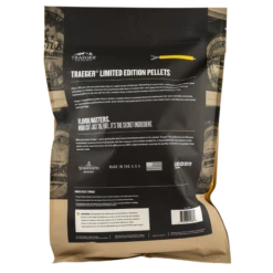 Traeger X WhistlePig Whiskey Barrel Pellets - 18 Lbs. -BBQ Equipment traeger whiskey barrel pellets studio back